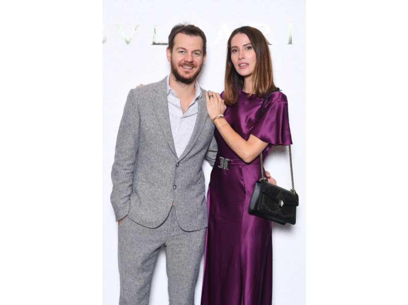 Alessandro Cattelan e Ludovica Sauer bulgari