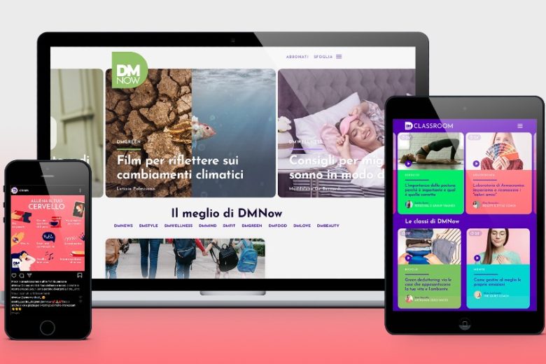 Nasce DMNow: il nuovo brand digitale di Donna Moderna