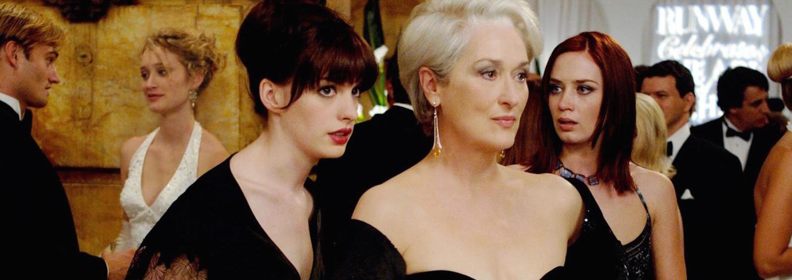 Maryl Streep abito nero