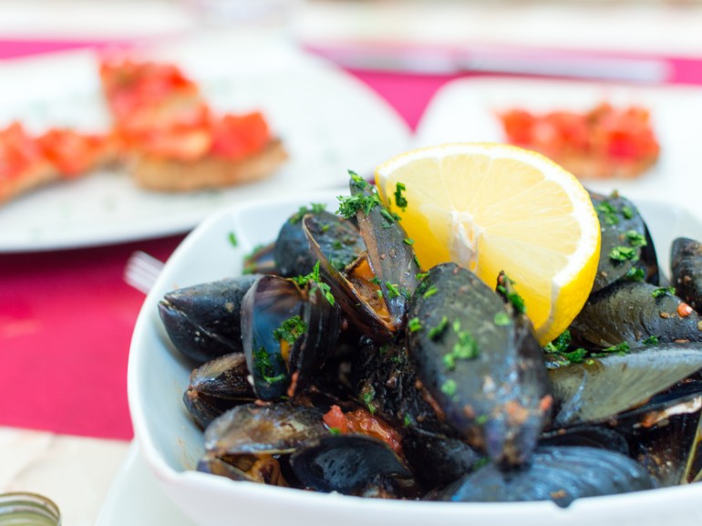 cozze crostacei