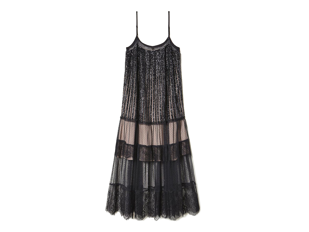 Abito-lungo-in-tulle-e-pizzo-con-paillettes-twinset-milano