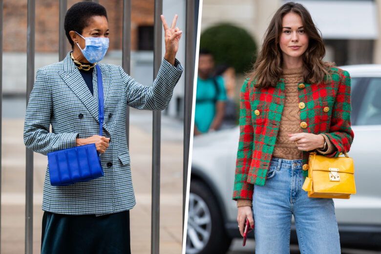 Un blazer stampa check? Alleato di stile al quadrato!