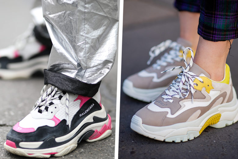 Chunky sneakers: le amiamo ancora? Certo, anzi di più!