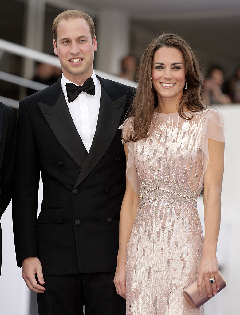 Kate Middleton in Jenny Packham