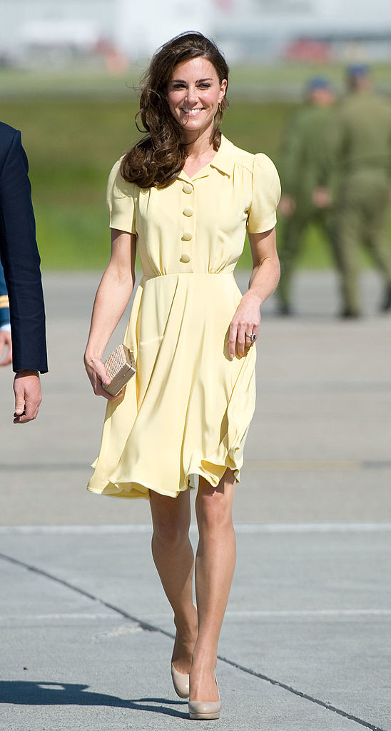 Kate Middleton in Jenny Packham