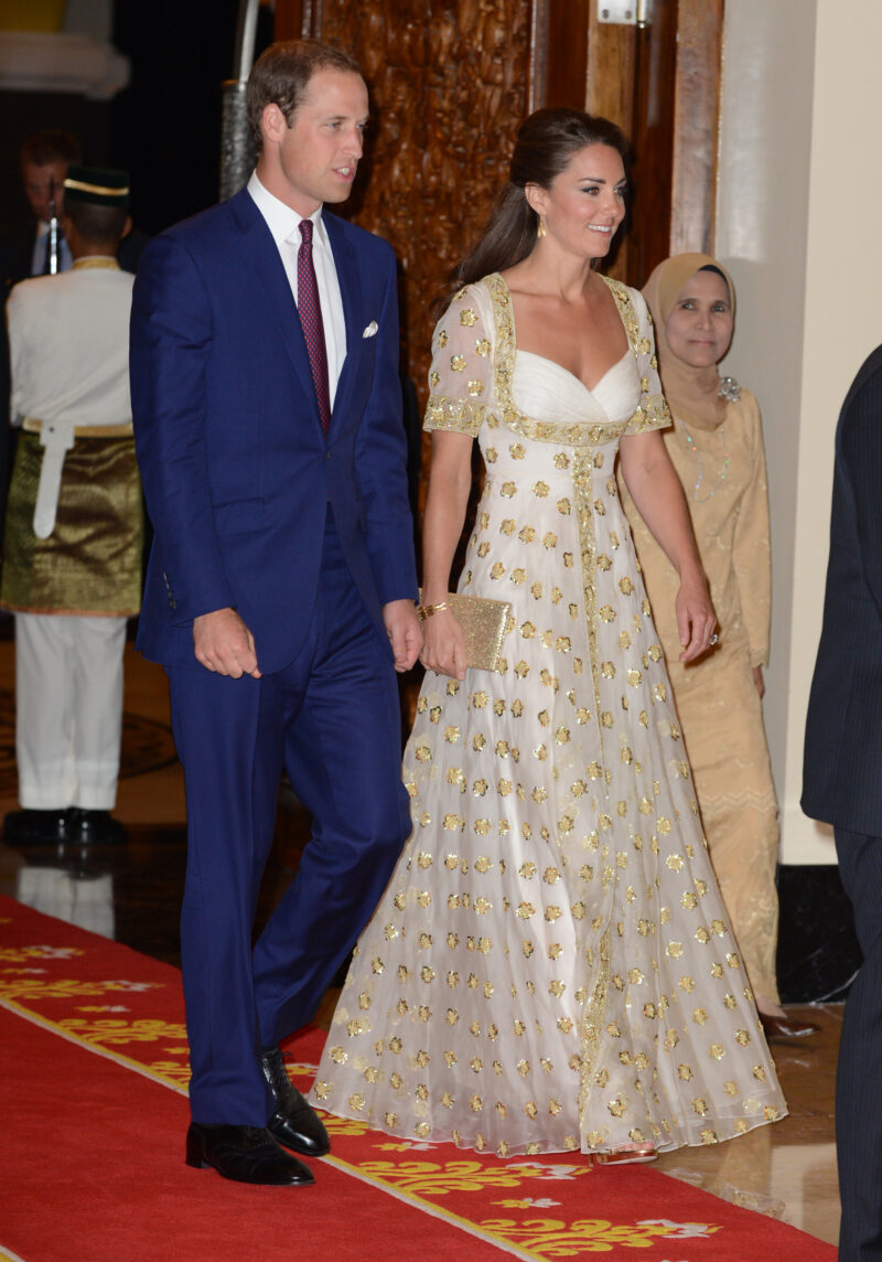 Kate Middleton in Alexander McQueen
