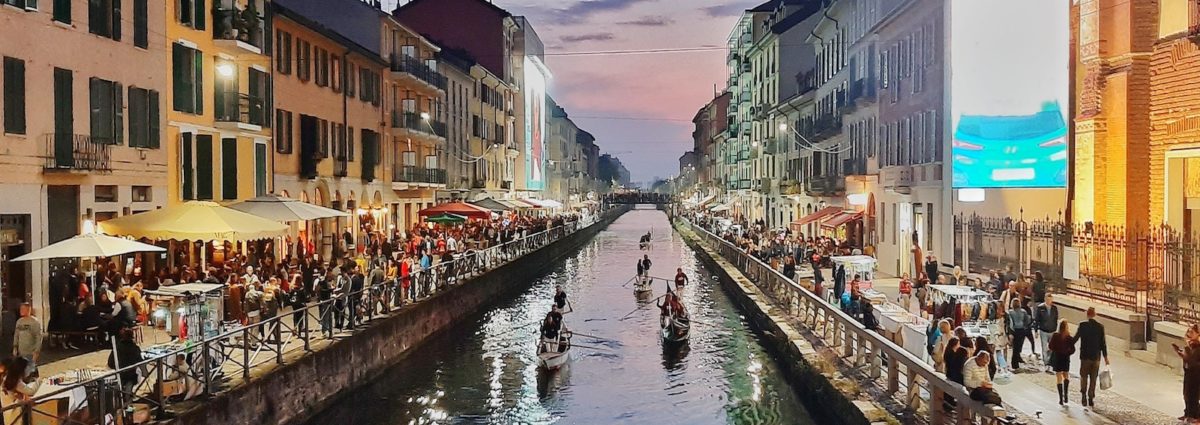 Milano Navigli sera