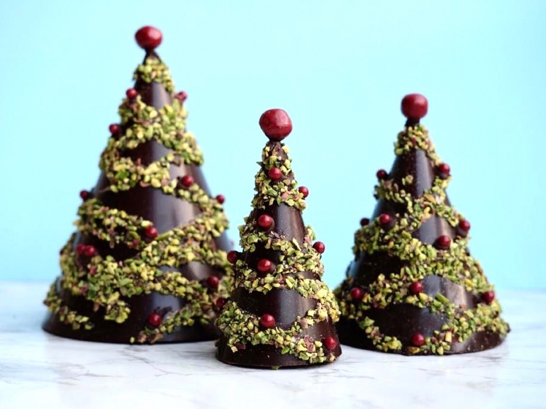 albero di natale cioccolato