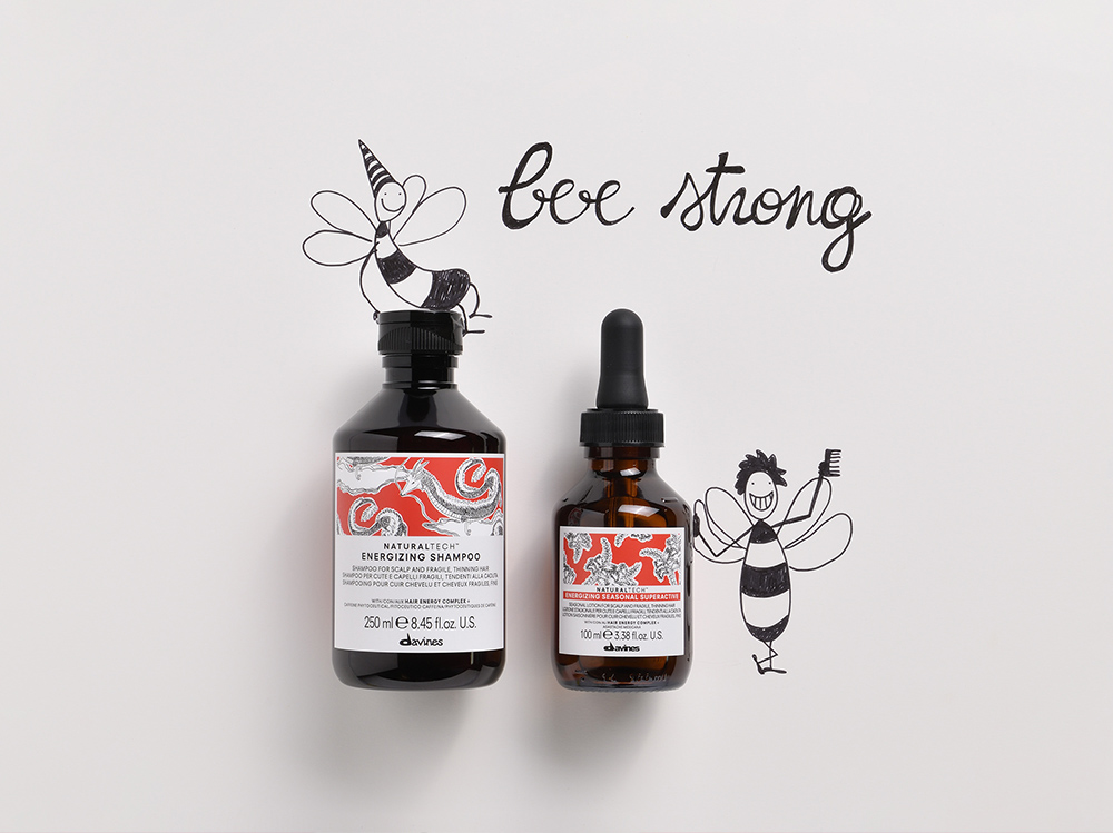 bee strong davines