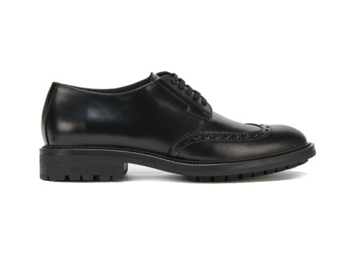 scarpe stringate aperte