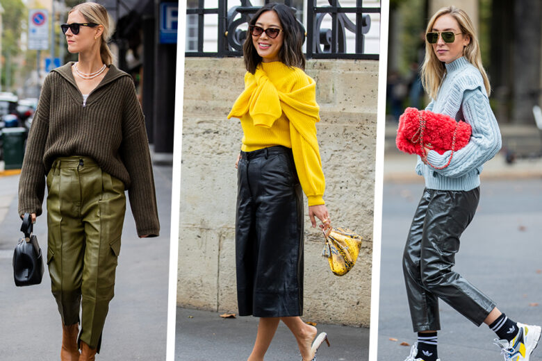 Pantaloni di pelle: 5 idee top per indossarli con stile quest’inverno