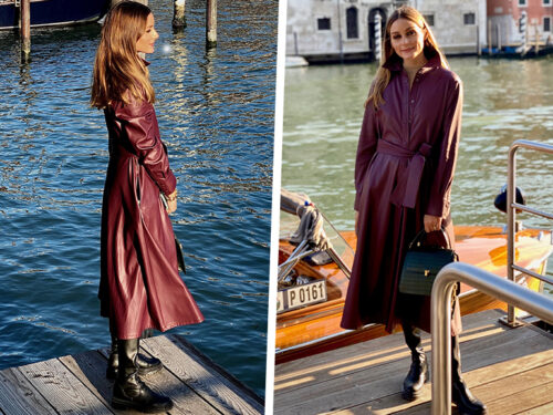Olivia Palermo e il look con abito di Max \u0026 Co da copiare al volo