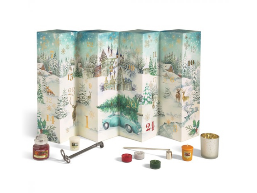 calendario avvento yankee candle