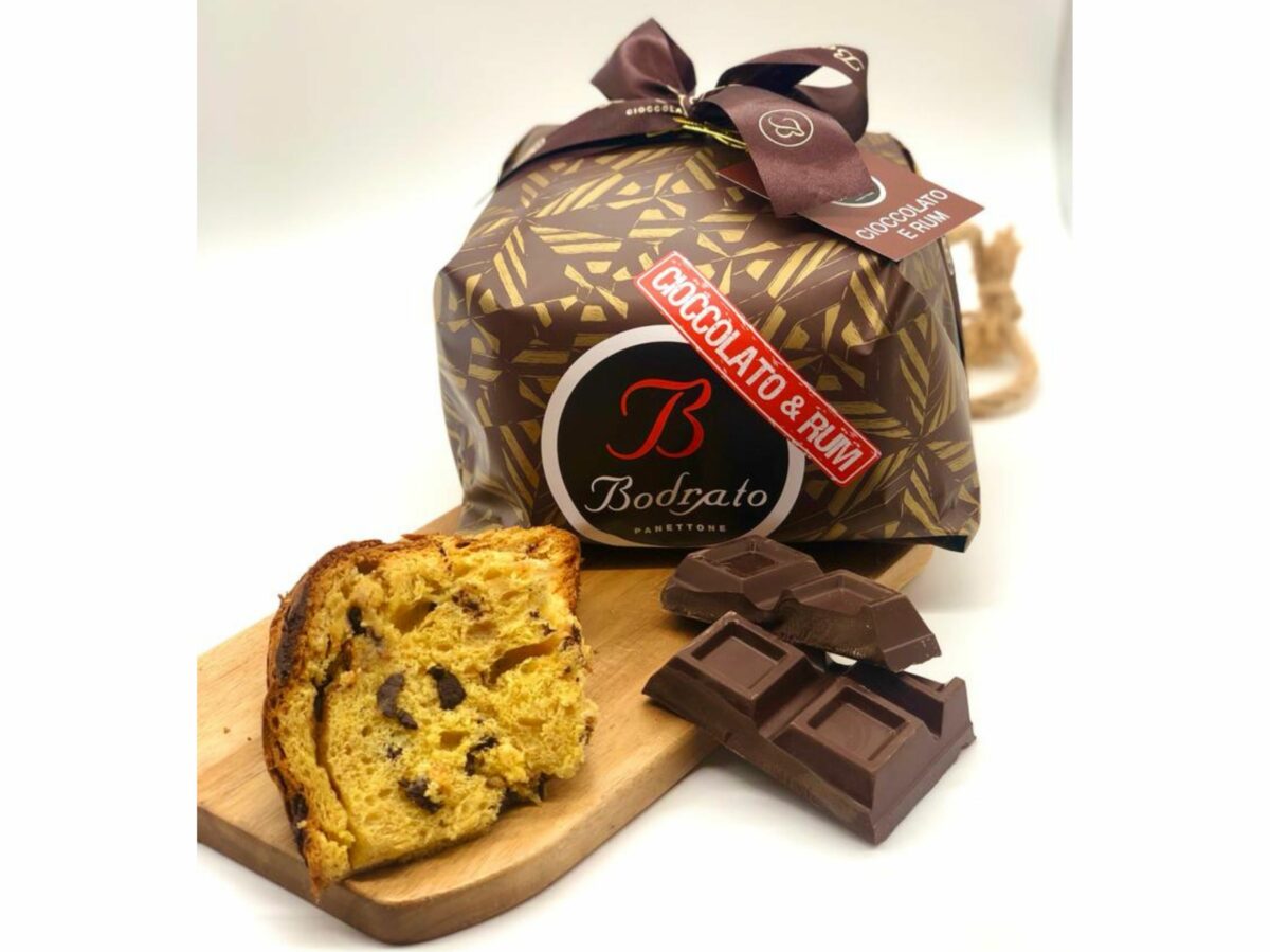 panettoni artigianali delivery consegna domicilio Cioccolato e Rum Bodrato