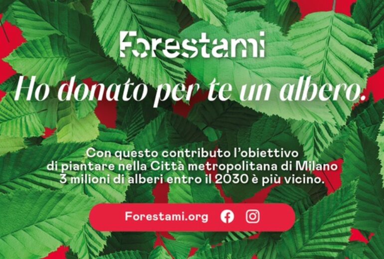 ForestaMi: il regalo di Natale per chi vuole rendere più verde Milano