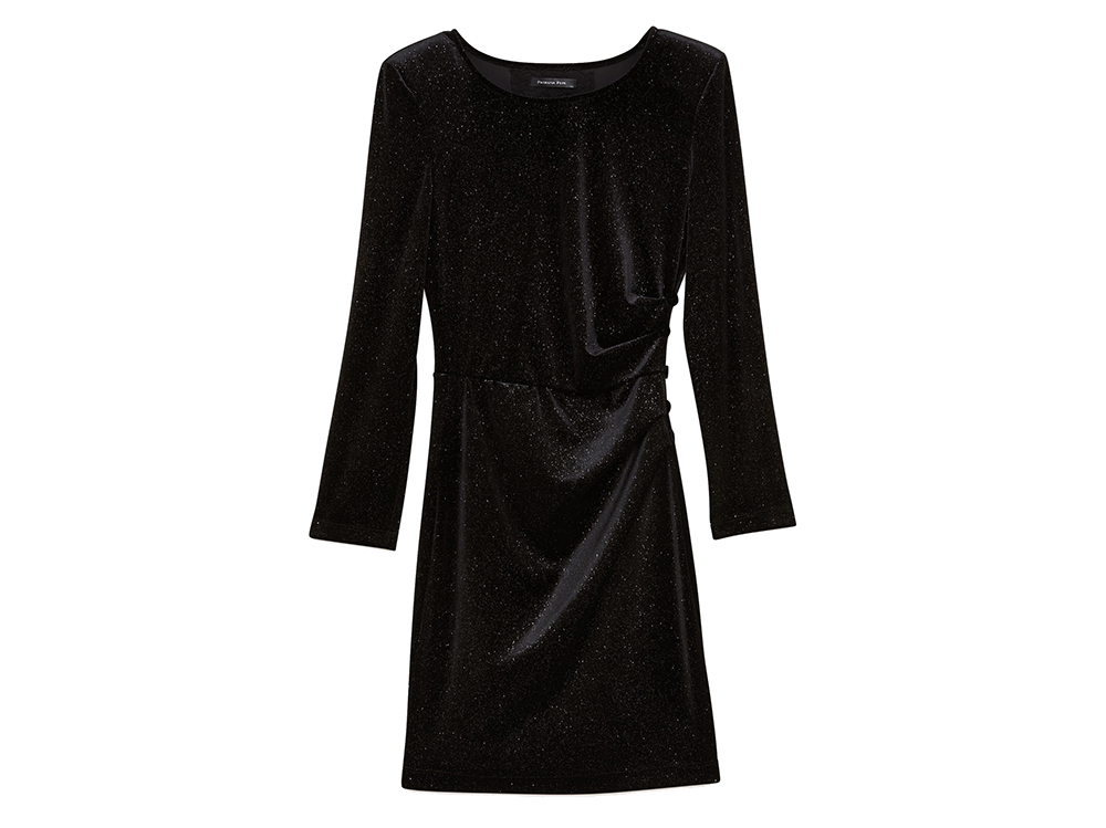 patrizia-pepe-abito-corto-in-velluto-tempestato-di-glitter