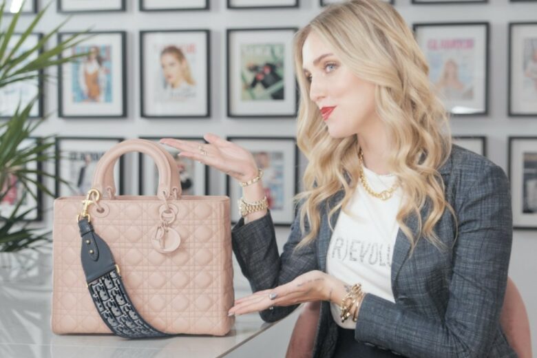 “In my Lady…”: cosa si nasconde nella Lady Dior di Chiara Ferragni?