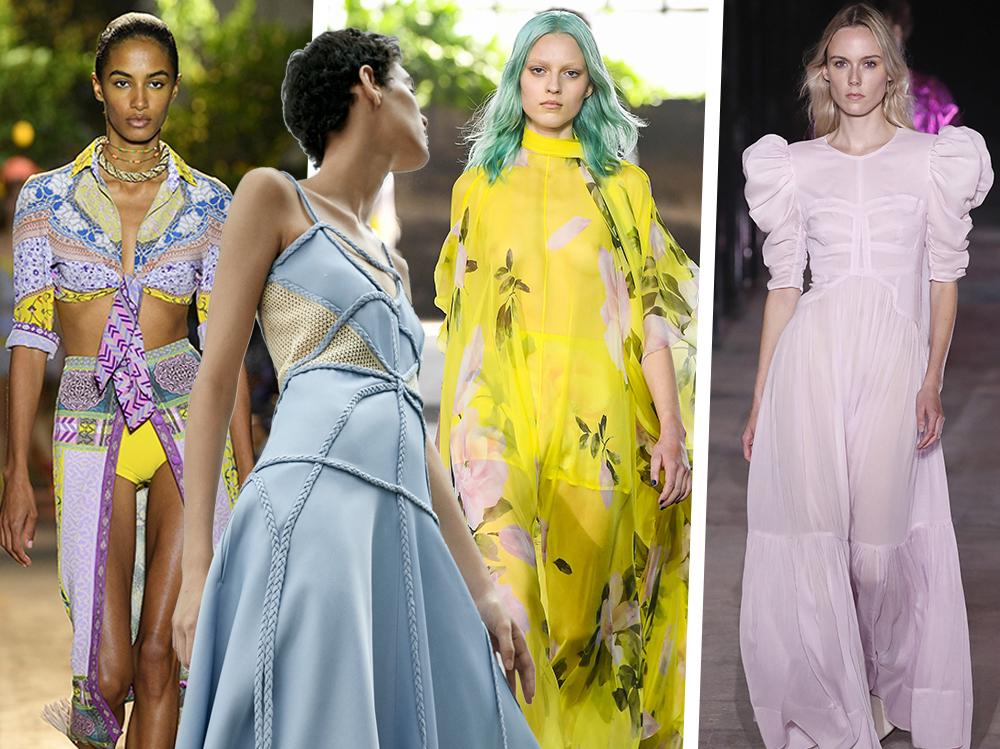 10 colori moda dalle sfilate per l'abbligliamento della Primavera 2021