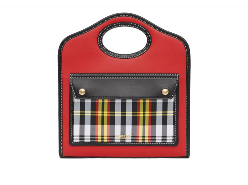 Borsa-Pocket-mini-in-pelle-bicolore-e-con-motivo-tartan-BURBERRY