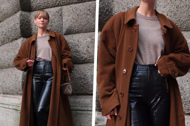 Come abbinare i pantaloni effetto pelle? Ce lo insegna Jeanette Madsen!