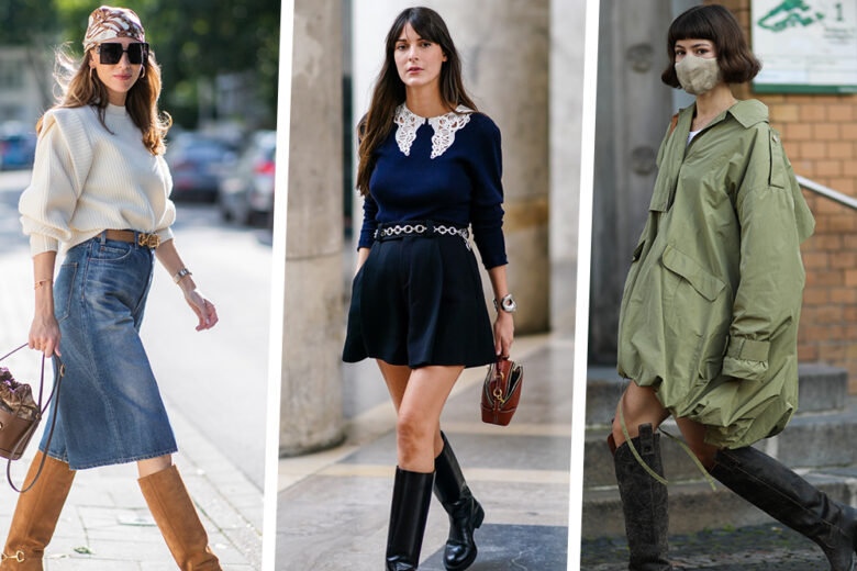 Stivali alti: con tacco o flat, sono l’accessorio top anche in primavera!