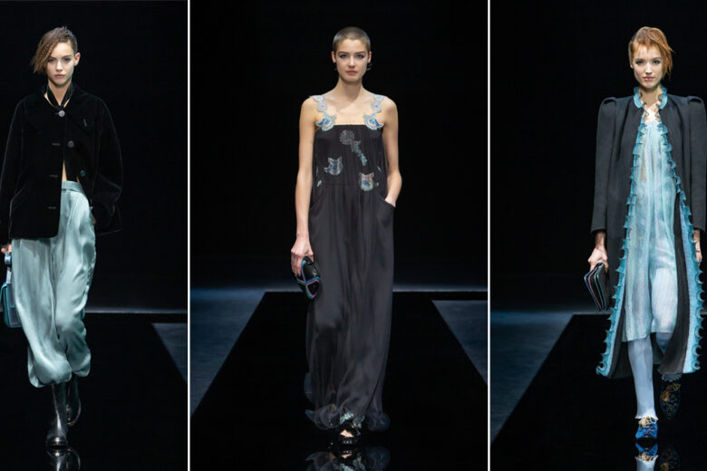 “Notturno”, la nuova collezione di Giorgio Armani per l’autunno-inverno 2021-2022