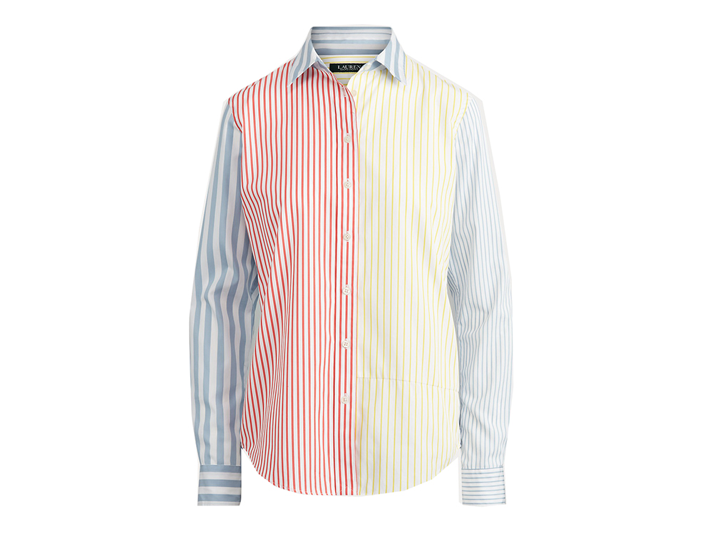 RALPH-LAUREN-camicia-a-righe-multicolor