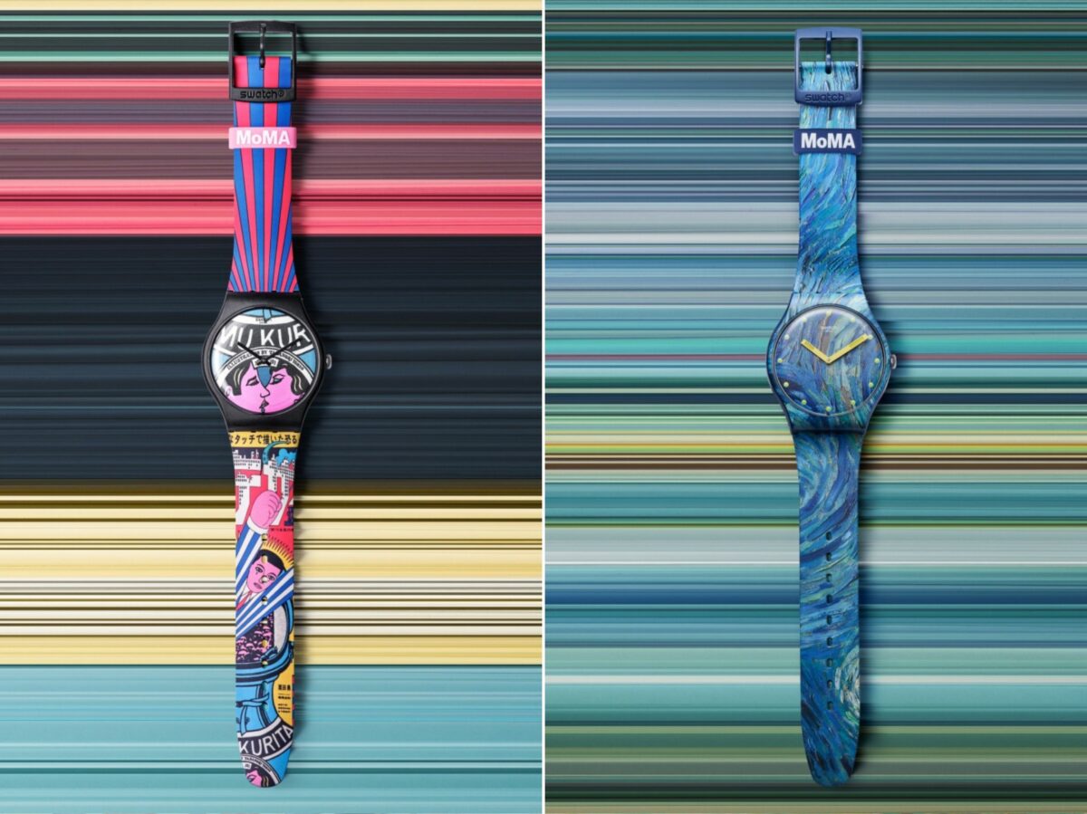 Swatch x MoMa edizione speciale orologi 11