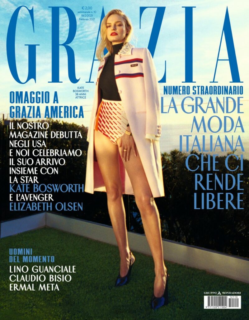Grazia è in edicola con Kate Bosworth