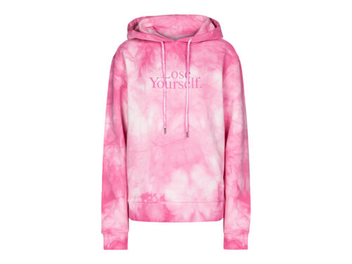 Felpa Urbana Hiphop KLIEGOU Felpa Con Cappuccio Uomo Tie-Dye