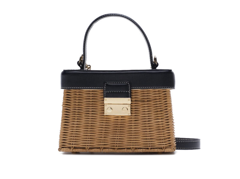 Borsa-con-struttura-in-rattan,-Zara