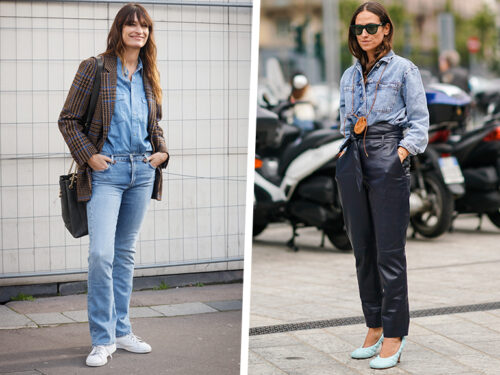 outfit jeans e camicia