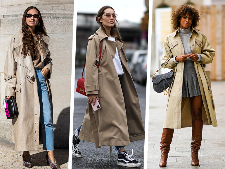 trench idee look street style