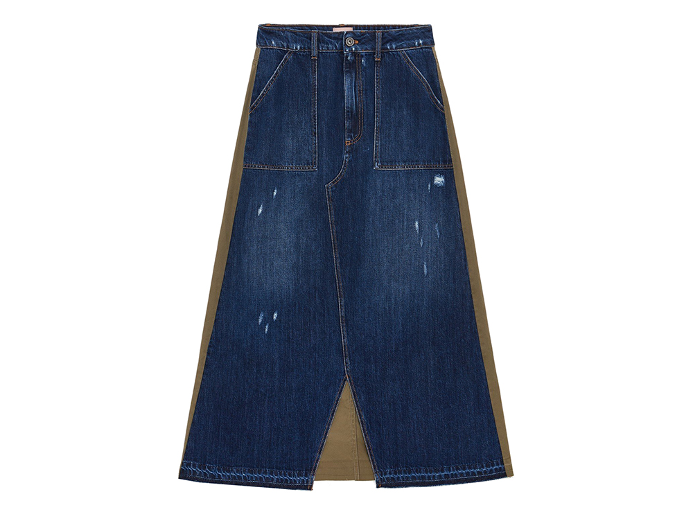 OTTO-D’AME-GONNA-LUNGA-IN-JEANS-CON-MAXI-INSERTI-IN-COTONE