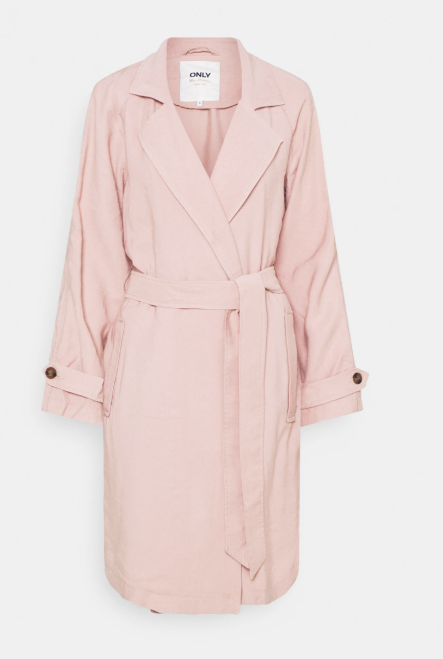 trenchcoat rosa