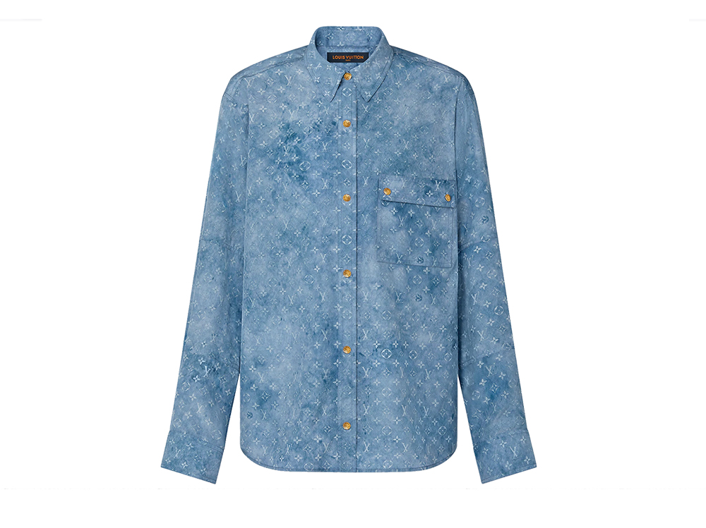 camicia-in-seta-lavata-effetto-denim-LOUIS-VUITTON