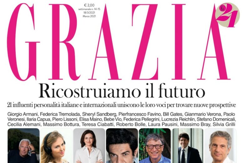 GRAZIA: leggi gratis il numero speciale “Ricostruiamo il futuro”