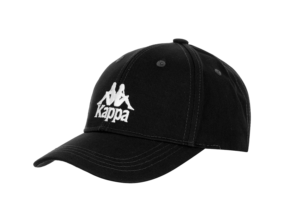 Cappello Kappa 222 Banda BZAHLAB – Unisex In Cotone, Taglia Large (59), Colore Nero