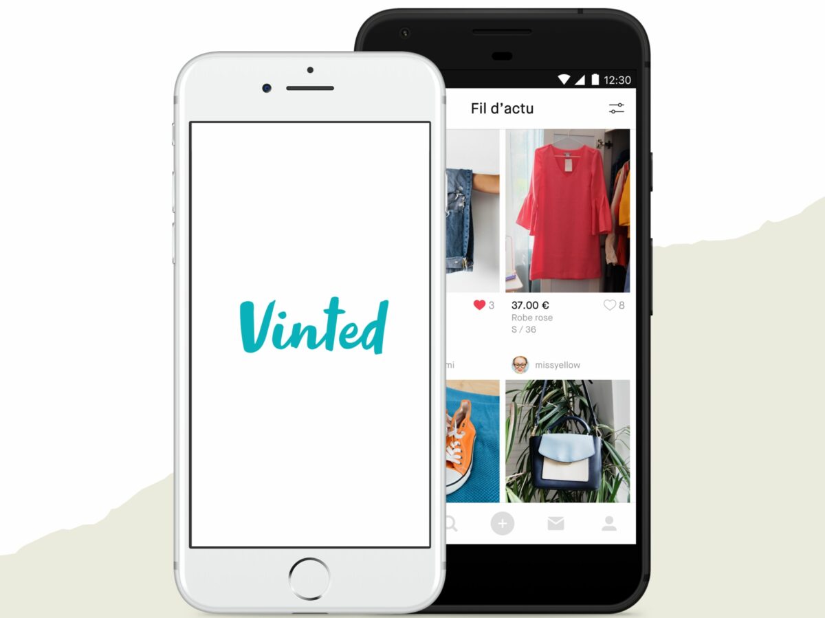 Vinted_Apps with logo in screen