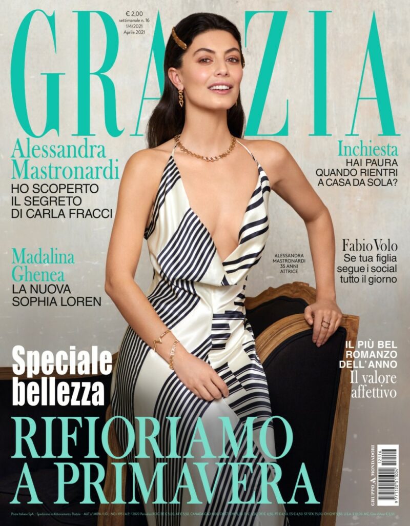 Grazia è in edicola con Alessandra Mastronardi