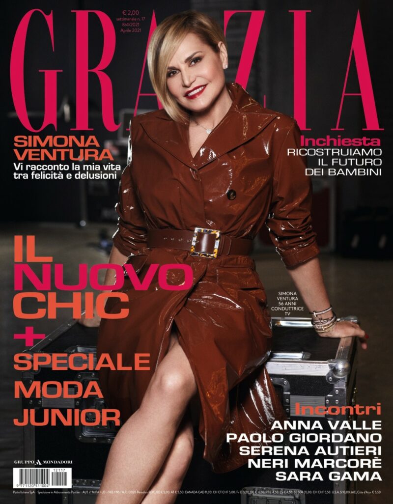 Grazia è in edicola con Simona Ventura