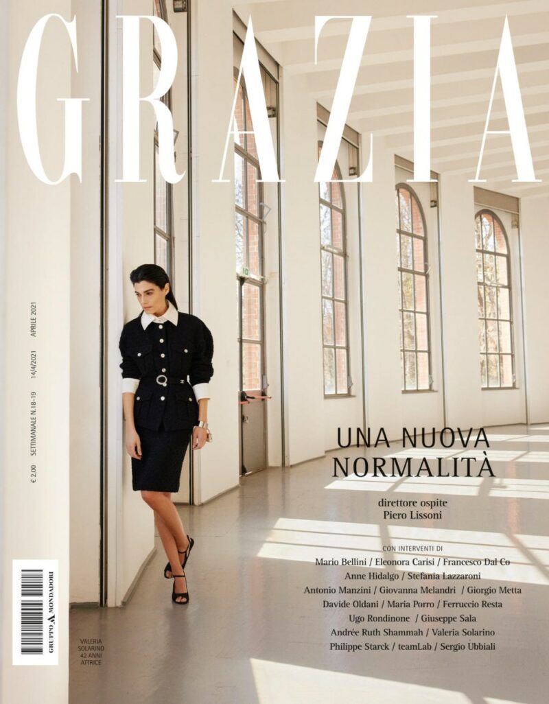 Grazia: Piero Lissoni per la prima volta direttore ospite del magazine diretto da Silvia Grilli