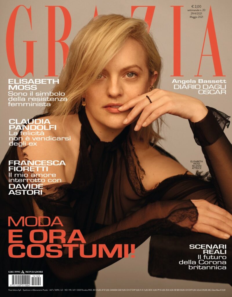 Grazie è in edicola con Elisabeth Moss