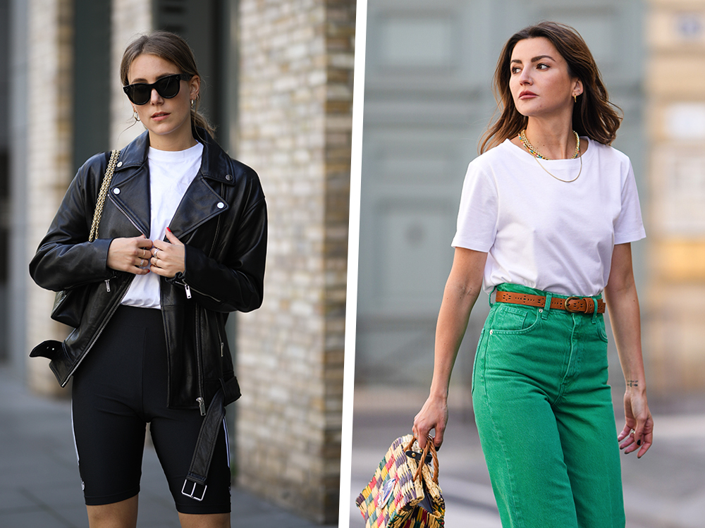Look in t-shirt bianca: come indossarla in 5 look per ogni occasione