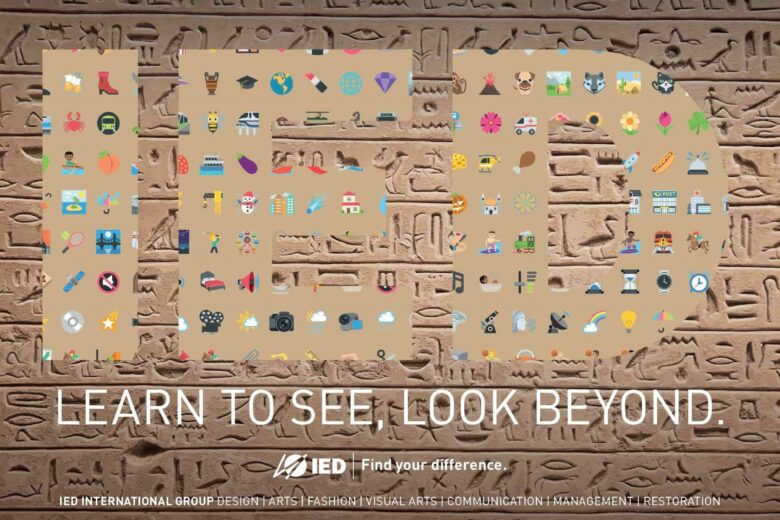 IED lancia la nuova campagna  “Learn to see, look beyond.”