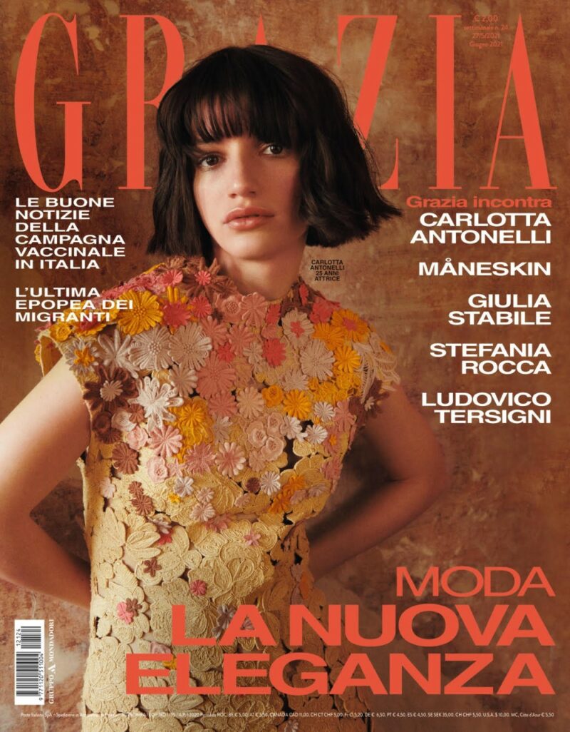 Grazia è in edicola con Carlotta Antonelli