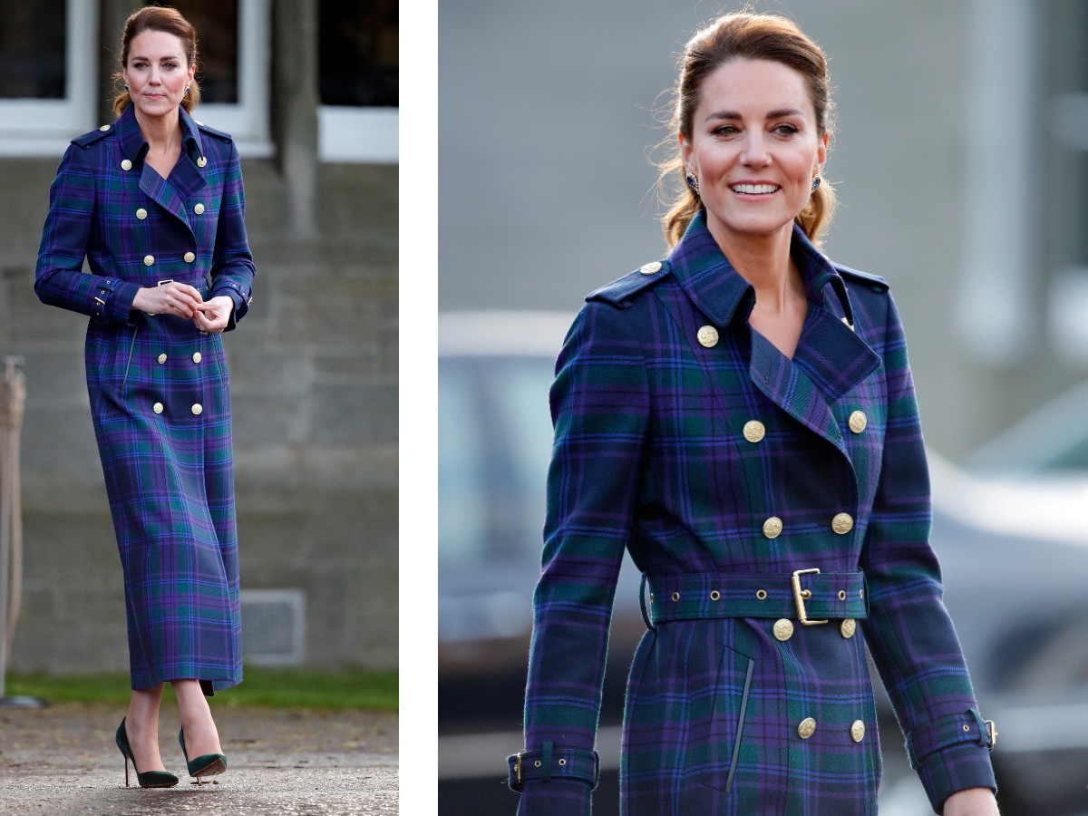 kate cappotto tartan