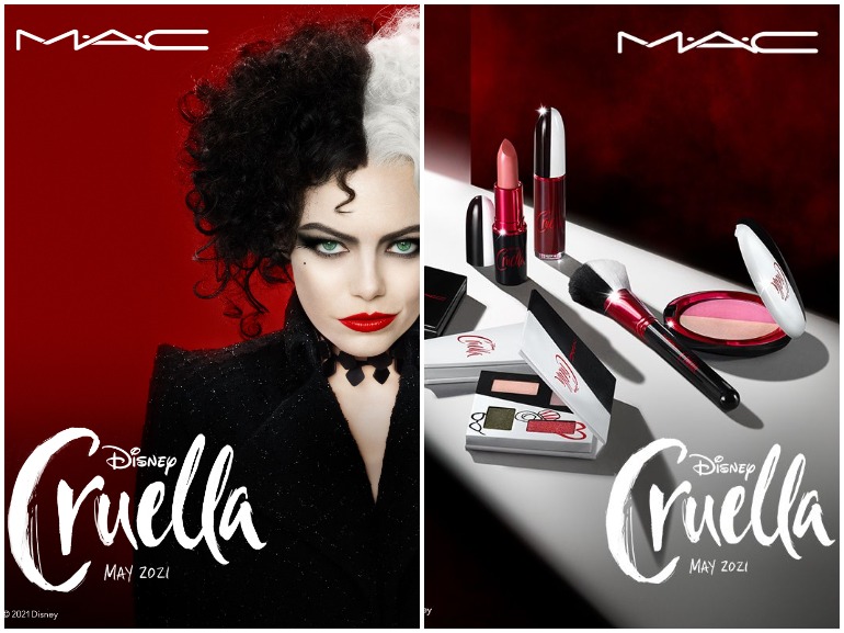 mac cruella disney collezione make up cover mobile