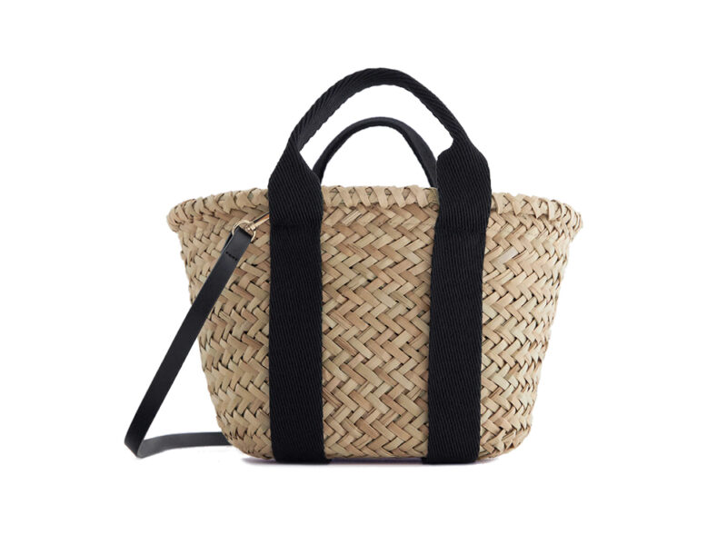 Borsa Spiaggia In Paglia Intrecciata - Vintage E Capiente, Con Doppio Manico E Tasca Interna - Foto 8