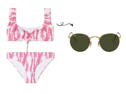 Occhiali da sole da abbinare al costume da bagno: i look per l'estate 2021